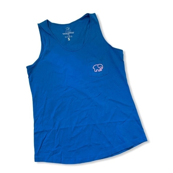 Ivory Ella Blue Tank Top Sz Small NWOT - Picture 2 of 6
